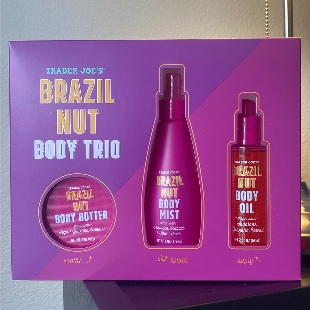 Trader Joe’s LTD ED Brazil Nut Body Trio